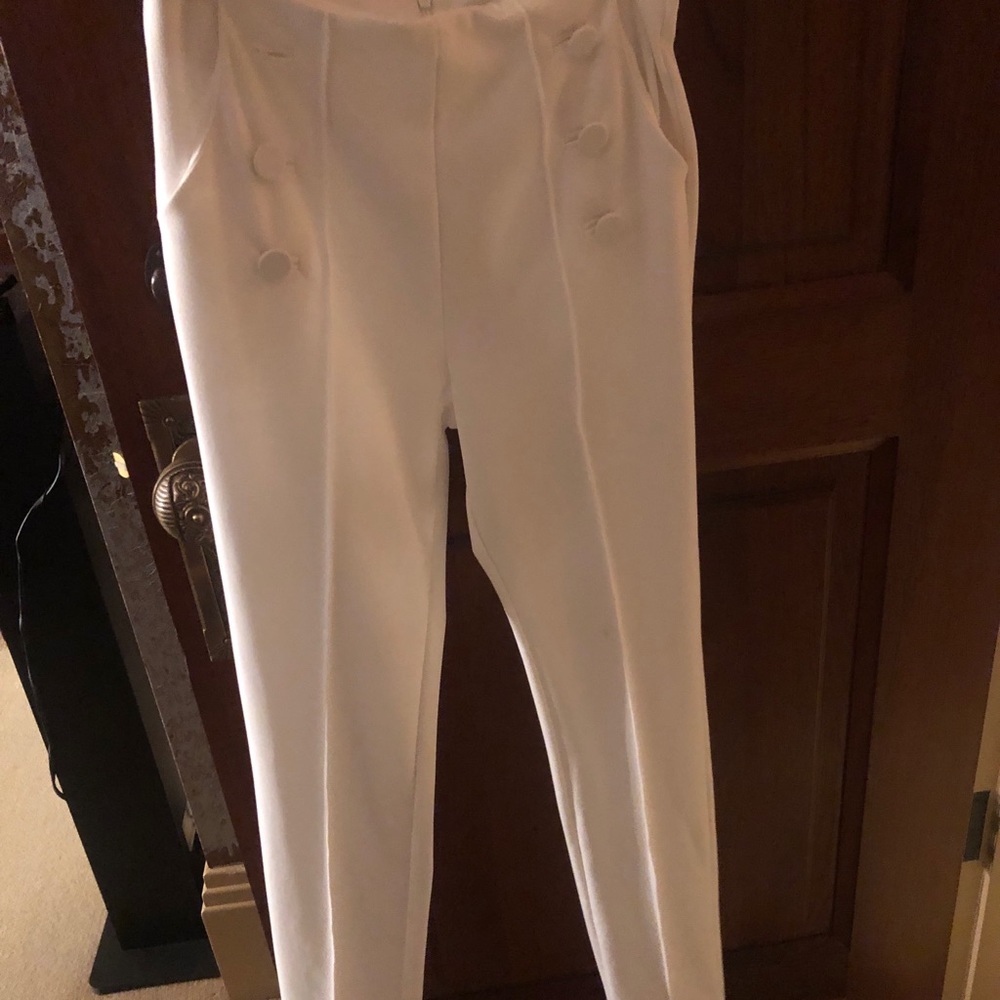 Fashion Nova Dressy White Pants